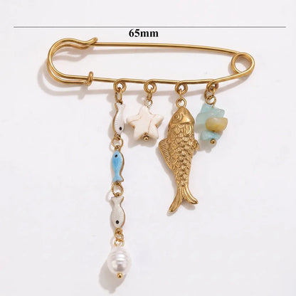 Charmed safety pins