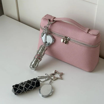 Gen-z cute Lipstick Holder Keychain